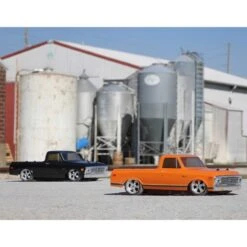 Losi 1/10 1972 Chevy C10 Pickup Truck V100 AWD RTR, Orange $50 OFF - FATHER'S DAY SALE! VALID: JUN2-JUN18 -Airplanes Store LOS03034T1 A4 7L3XU21J