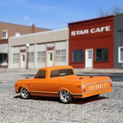 Losi 1/10 1972 Chevy C10 Pickup Truck V100 AWD RTR, Orange $50 OFF - FATHER'S DAY SALE! VALID: JUN2-JUN18 -Airplanes Store LOS03034T1 A7 7L3XU21J