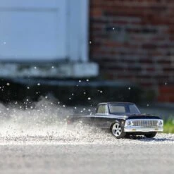 Losi 1/10 1972 Chevy C10 Pickup Truck V100 AWD RTR, Black $50 OFF - FATHER'S DAY SALE! VALID: JUN2-JUN18 -Airplanes Store LOS03034T2 A4 PBDPE6L1