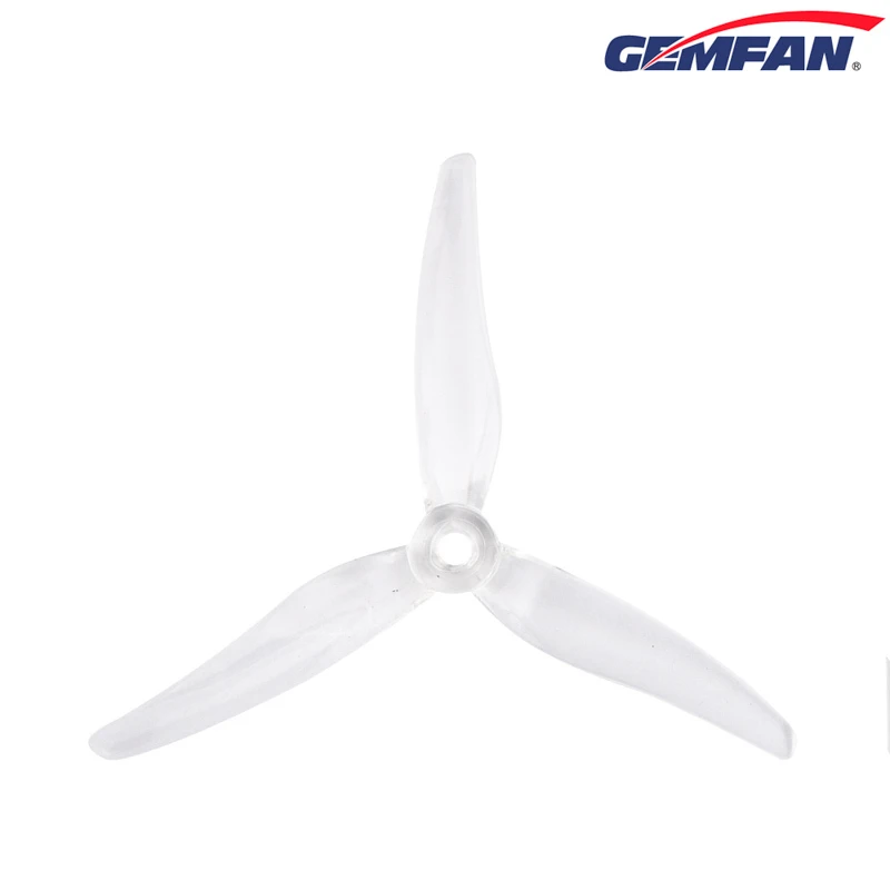 Gemfan Hurricane 51499 Durable 3 Blade Propeller - CLear 3 Gemfan Hurricane 51499 Durable 3 Blade Propeller - CLear