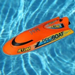Pro Boat Jet Jam V2 12" Self-Righting Pool Racer Brushed RTR, Orange -Airplanes Store PRB08031V2T1 A4 THKMQ2J9