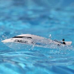 Pro Boat Jet Jam V2 12" Self-Righting Pool Racer Brushed RTR, White -Airplanes Store PRB08031V2T2 A14 4SB8KEAB