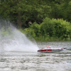 PROBOAT Blackjack 42" 8S Brushless Catamaran RTR: White/Red -Airplanes Store PRB08043T2 A21 JHLVIXRP