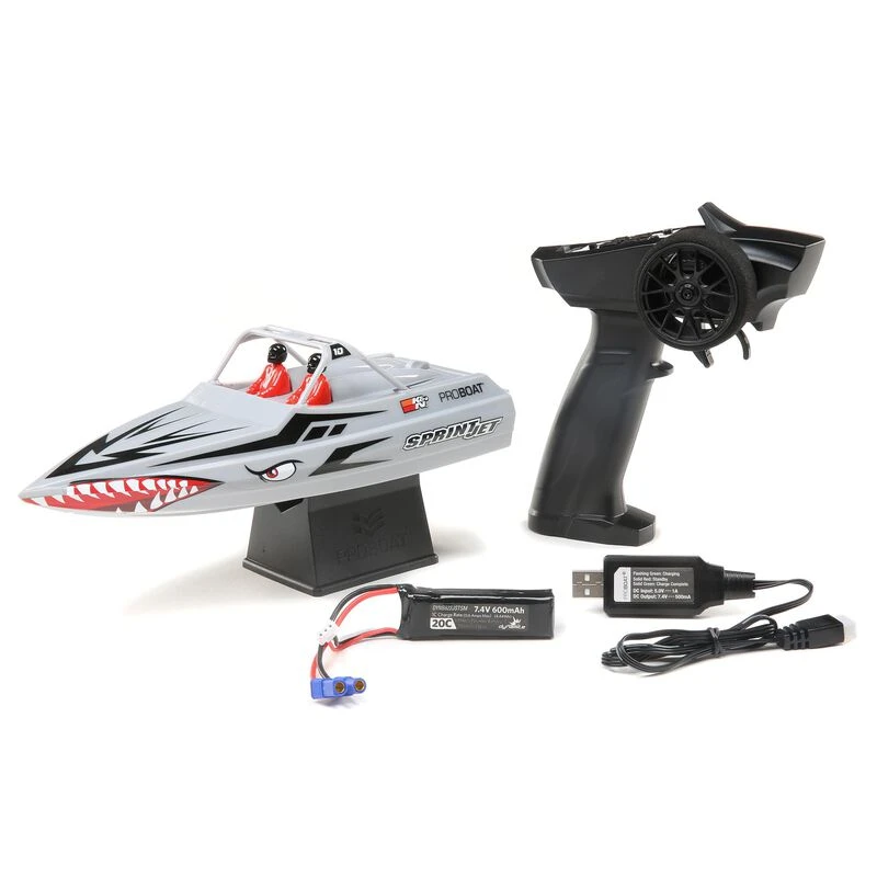 Proboat Sprintjet 9-inch Self-Righting Jet Boat RTR 5 Proboat Sprintjet 9-inch Self-Righting Jet Boat RTR - Image 3