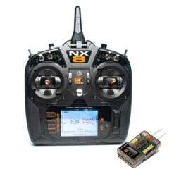 Spektrum NX8 8-Channel DSMX Transmitter With AR8020T Telemetry Receiver