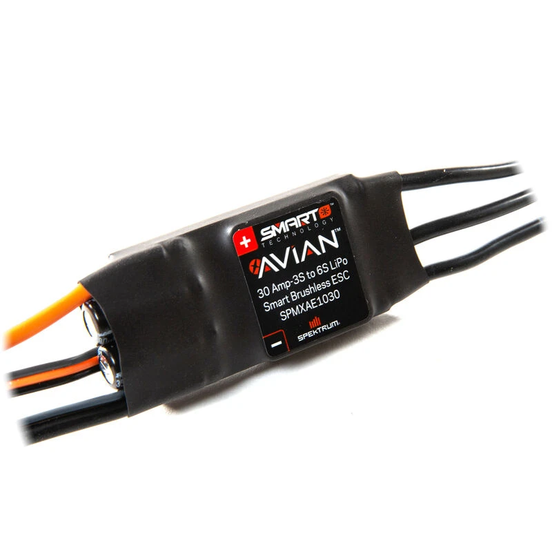 Spektrum Avian 30 Amp Brushless Smart ESC, 3S-6S 3 Spektrum Avian 30 Amp Brushless Smart ESC, 3S-6S
