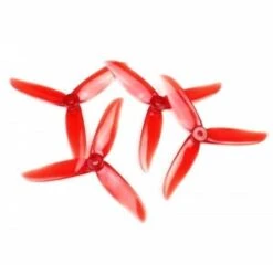 DAL T5046C Cyclone Tri-Blade Translucent - Red