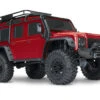 Traxxas TRX4 Land Rover Defender 1/10 Crawler RTR - Red 2 Traxxas TRX4 Land Rover Defender 1/10 Crawler RTR - Red -Airplanes Store TRX 4 Front 1