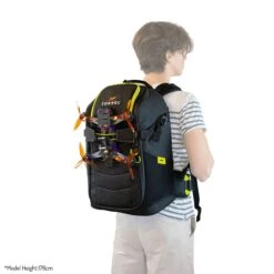 Torvol QUAD STRAP -Airplanes Store Torvol Quad Strap on Quad Pitstop Backpack on model