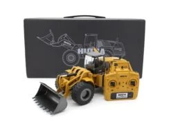 HUINA TOYS 1583 R/C 1/14 ALLOY 10CH 2.4GHZ RTR WHEELED LOADER -Airplanes Store WNT1583box