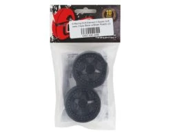 DS Racing Drift Element 5 Spoke Drift Wheels (Triple Black W/Silver Rivets) (2) (Adjustable Offset) W/12mm Hex -Airplanes Store dsc de 006 3