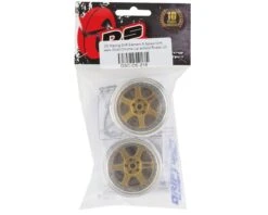 DS Racing Drift Element 6 Spoke Drift Wheels (Gold & Chrome W/Gold Rivets) (2) (Adjustable Offset) W/12mm Hex 9 DS Racing Drift Element 6 Spoke Drift Wheels (Gold & Chrome W/Gold Rivets) (2) (Adjustable Offset) W/12mm Hex -Airplanes Store dsc de 218 3