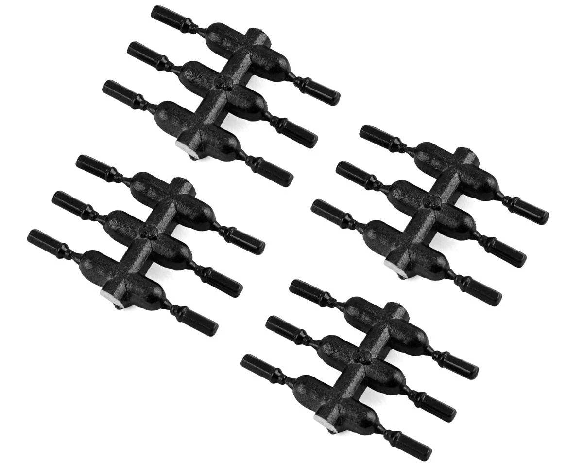 DS Racing Drift Element Scale Lug Nuts (Black) (24) (Long) 3 DS Racing Drift Element Scale Lug Nuts (Black) (24) (Long)