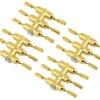 DS Racing Drift Element Scale Lug Nuts (Gold Chrome) (24) (Long) -Airplanes Store dsc den 2gc