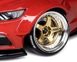 DS Racing Drift Element Scale Lug Nuts (Gold Chrome) (24) (Long) -Airplanes Store dsc den 2gc 2