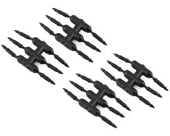 DS Racing Drift Element Scale Bullet Lug Nuts (Black) (24)