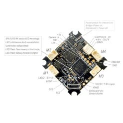 Happymodel ELRS F4 AIO 5in1 Flight Controller Built-in SPI 2.4GHz ELRS RX -Airplanes Store elrsf4spiBottom view