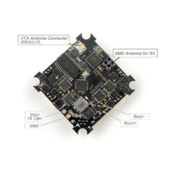 Happymodel ELRS F4 AIO 5in1 Flight Controller Built-in SPI 2.4GHz ELRS RX -Airplanes Store elrsf4spitop view