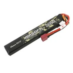Gens Ace 25C 1200mAh 2S1P 7.4V Airsoft Gun Battery With Deans Plug -Airplanes Store gA2S 12003