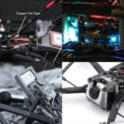 Flywoo HEXplorer LR 4" HD Hexa-copter W/ Nebula Pro Vista Digital HD System - BNF TBS Crossfire -Airplanes Store hexplorerhd3