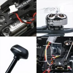 Flywoo HEXplorer LR 4" HD Hexa-copter W/ Nebula Pro Vista Digital HD System - BNF TBS Crossfire -Airplanes Store hexplorerhd4