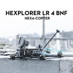 Flywoo HEXplorer LR 4" HD Hexa-copter W/ Nebula Pro Vista Digital HD System - BNF TBS Crossfire -Airplanes Store hexplorerhd7