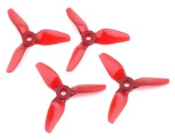 HQ DURABLE PC PROP 3X4X3V1S: LIGHT RED (2CW+2CCW)