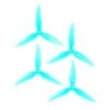 HQ Durable PC Prop 6X3X3V1S: Light Blue (2CW+2CCW) -Airplanes Store hq prop 6x3x3