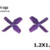 HQ Micro Whoop 1.2x1.3x4 1mm Shaft (31mm) - Purple 2 HQ Micro Whoop 1.2x1.3x4 1mm Shaft (31mm) - Purple -Airplanes Store hq12134p