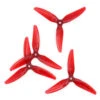 HQ Durable PC Prop 5.1X5.1X3: Light Red (2CW+2CCW) -Airplanes Store hq5151red