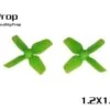 HQ Micro Whoop 1.2x1.2x4 0.8mm Shaft (31mm) - Green 2 HQ Micro Whoop 1.2x1.2x4 0.8mm Shaft (31mm) - Green -Airplanes Store hqprop 12x12x4 micro whoop 31mm prop 08mmg