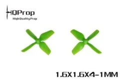 HQ Micro Whoop 1.6x1.6x4 1.0mm Shaft (40mm) - Green