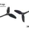 HQ Durable PC Prop 3X4X3: BLACK (2CW+2CCW)