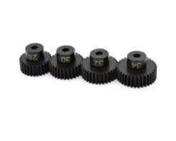 Hot Racing Light Weight Speed Tune Pinion Gear Set (28, 30, 32, 34T) (3.17mm Bore)