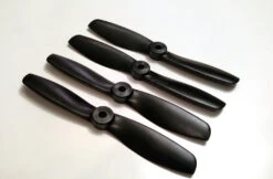 DAL Indestructible 4045 V2 Bullnose Props - BLACK
