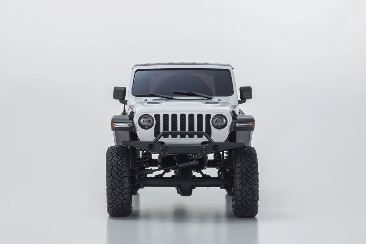 Kyosho 32521W Mini-Z 4x4 Jeep Wrangler Unlimited Rubicon, Bright White, Readyset 6 Kyosho 32521W Mini-Z 4x4 Jeep Wrangler Unlimited Rubicon, Bright White, Readyset - Image 4