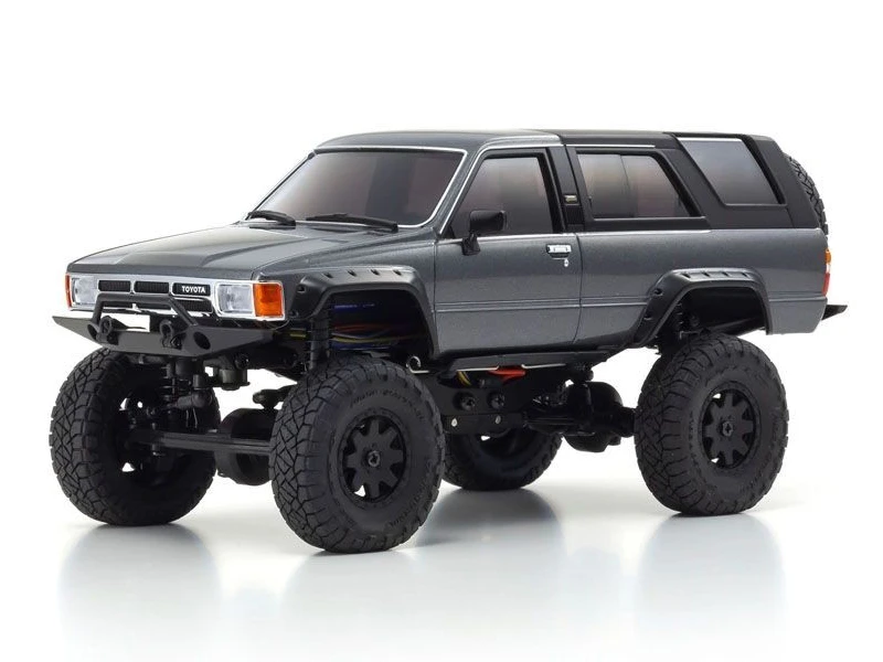 Kyosho 32522GM Mini-Z 4X4 Toyota 4 Runner (HiLux Surf), Dark Metallic Grey, Ready Set 4 Kyosho 32522GM Mini-Z 4X4 Toyota 4 Runner (HiLux Surf), Dark Metallic Grey, Ready Set - Image 2