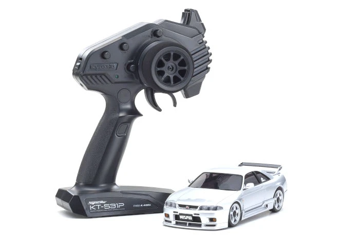 Kyosho 32616S Mini-Z AWD Skyline GT-R Nismo (R33) Silver MA-020 RS 3 Kyosho 32616S Mini-Z AWD Skyline GT-R Nismo (R33) Silver MA-020 RS