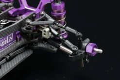 Yokomo Limited Edition MD 1.0 Master Drift 1/10 RWD Drift Car Kit (Purple) -Airplanes Store mdr 010p 02