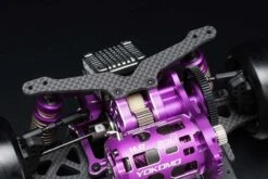 Yokomo Limited Edition MD 1.0 Master Drift 1/10 RWD Drift Car Kit (Purple) -Airplanes Store mdr 010p 07