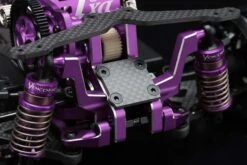 Yokomo Limited Edition MD 1.0 Master Drift 1/10 RWD Drift Car Kit (Purple) -Airplanes Store mdr 010p 08