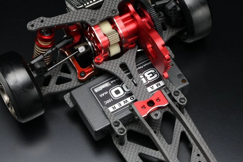 Yokomo Limited Edition MD 1.0 Master Drift 1/10 RWD Drift Car Kit (Red) 7 Yokomo Limited Edition MD 1.0 Master Drift 1/10 RWD Drift Car Kit (Red) - Image 5