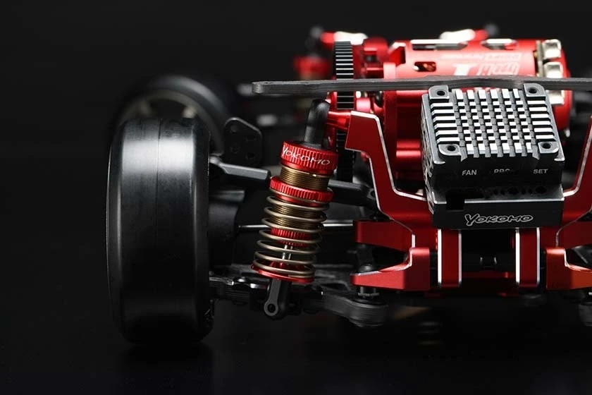 Yokomo Limited Edition MD 1.0 Master Drift 1/10 RWD Drift Car Kit (Red) 11 Yokomo Limited Edition MD 1.0 Master Drift 1/10 RWD Drift Car Kit (Red) - Image 9