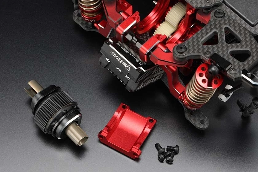 Yokomo Limited Edition MD 1.0 Master Drift 1/10 RWD Drift Car Kit (Red) 12 Yokomo Limited Edition MD 1.0 Master Drift 1/10 RWD Drift Car Kit (Red) - Image 10