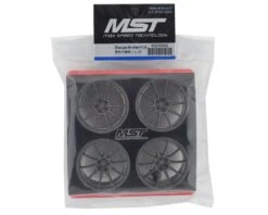 MST 5H Wheel Set (Silver Grey) (4) (1mm Offset) W/12mm Hex -Airplanes Store mxs 832058sg 3