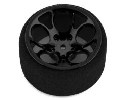 R-Design Sanwa M17/MT-44 Ultrawide 5 Hole Transmitter Steering Wheel (Black)