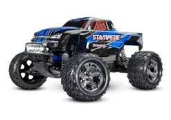 Traxxas Stampede 1/10 RTR 2wd XL-5 BlueX DC Charger With LED Lights