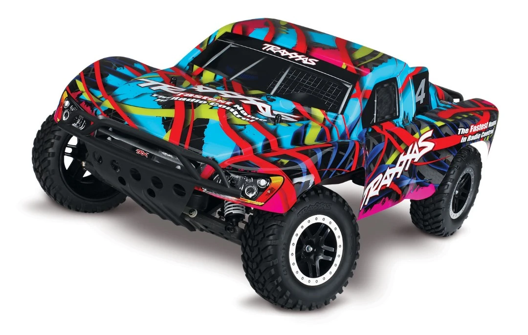 Traxxas Slash VXL Brushless 1/10 RTR Short Course Truck RTR - Hawaiian 3 Traxxas Slash VXL Brushless 1/10 RTR Short Course Truck RTR - Hawaiian