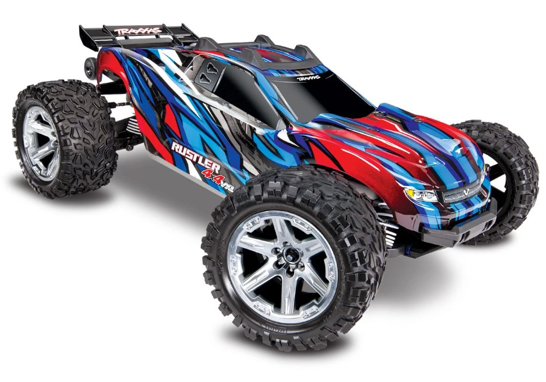 Traxxas Rustler VXL Brushless 1/10 RTR 4x4 Stadium Truck - Blue 3 Traxxas Rustler VXL Brushless 1/10 RTR 4x4 Stadium Truck - Blue