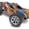 Traxxas Rustler VXL Brushless 1/10 RTR 4x4 Stadium Truck - Orange -Airplanes Store tra67076 4orange